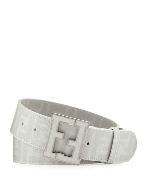 fake fendi monster belt|white fendi belt men's.